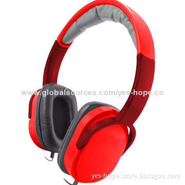 Colourful music stereo headphone, customized